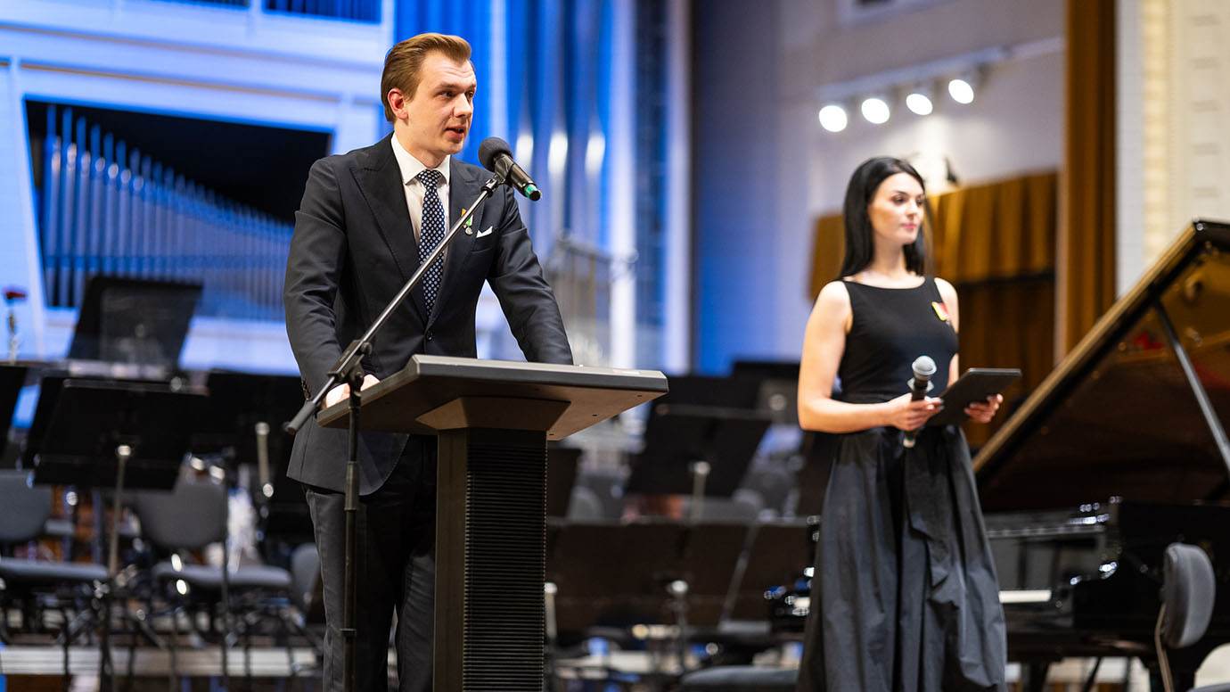 Jurando Rusteikos kalba, pasakyta Lietuvos nacionalinėje filharmonijoje Kovo 11-osios proga