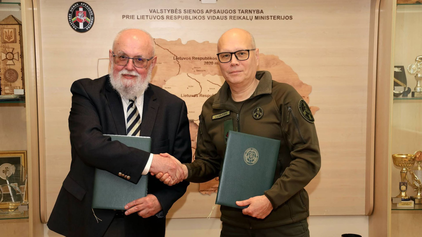 LGKŠA ir Valstybės sienos apsaugos tarnyba pasirašė bendradarbiavimo sutartį